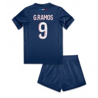 Dres Paris Saint-Germain Goncalo Ramos #9 Domáci pre deti 2024-25 Krátky Rukáv (+ trenírky)